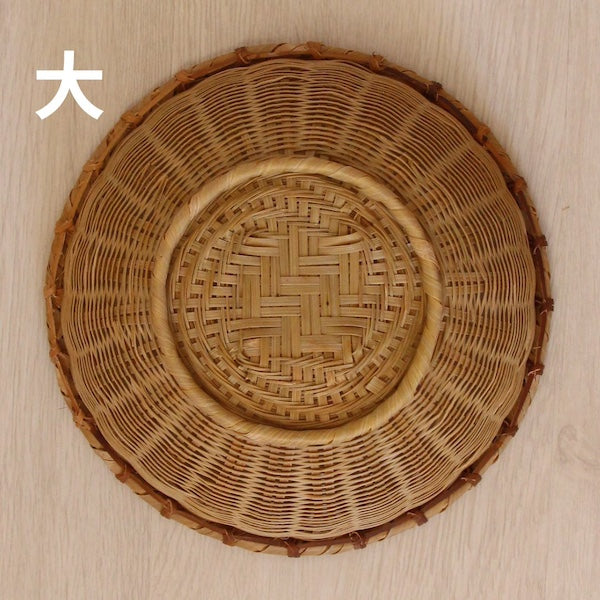 竹かご/竹ざる 深め鉢型（大/小）