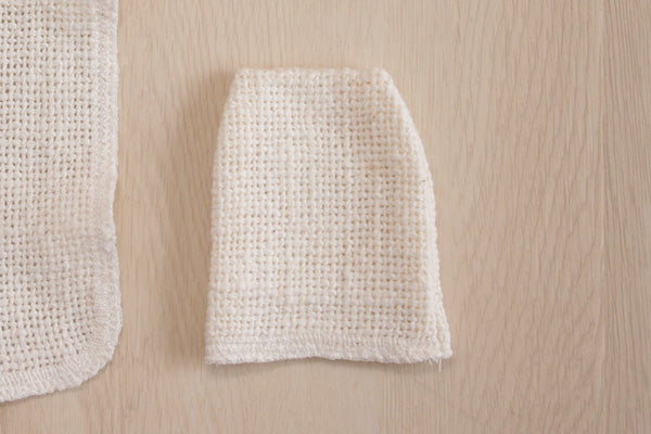 石鹸不要でやさしく洗える洗顔ミトン🛁