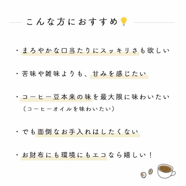 富士山型ペーパーレス　セラミックコーヒーフィルター